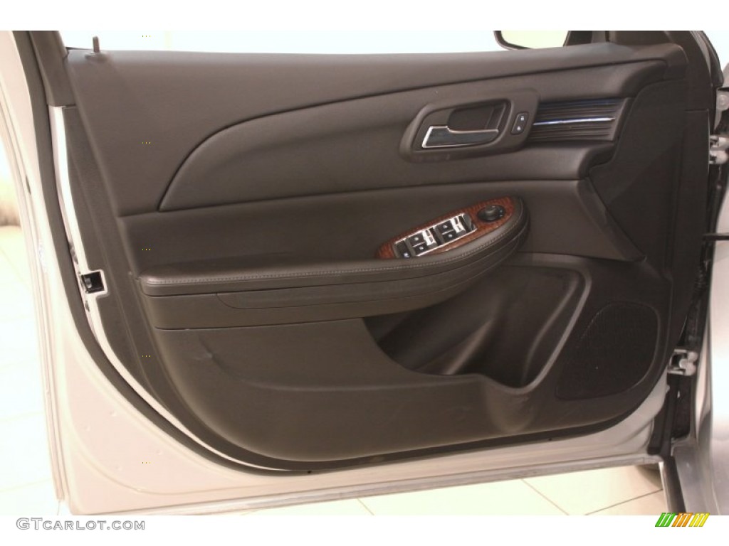 2013 Chevrolet Malibu ECO Jet Black Door Panel Photo #78454796