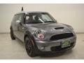 2010 Dark Silver Metallic Mini Cooper S Clubman  photo #1