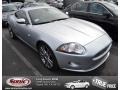 Liquid Silver Metallic 2007 Jaguar XK XK8 Coupe