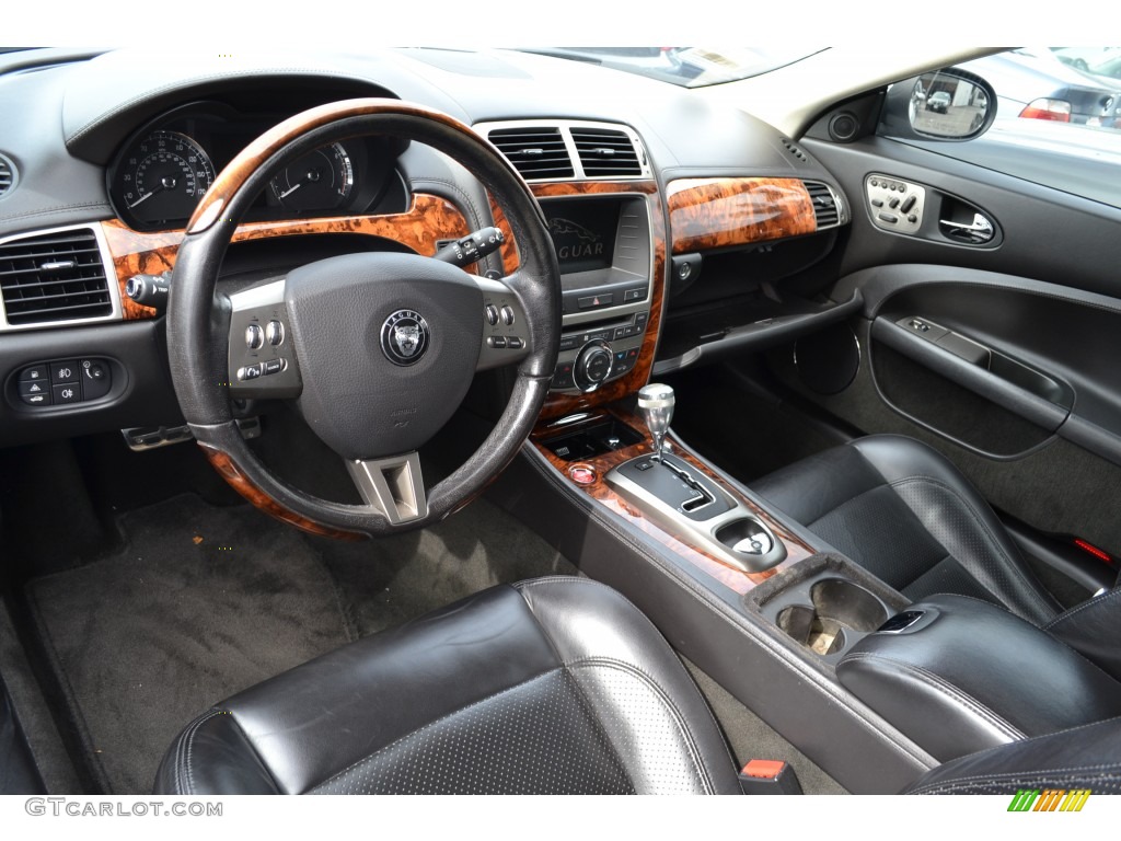 Charcoal Interior 2007 Jaguar XK XK8 Coupe Photo #78457355