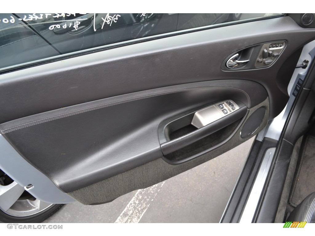 2007 Jaguar XK XK8 Coupe Charcoal Door Panel Photo #78457457