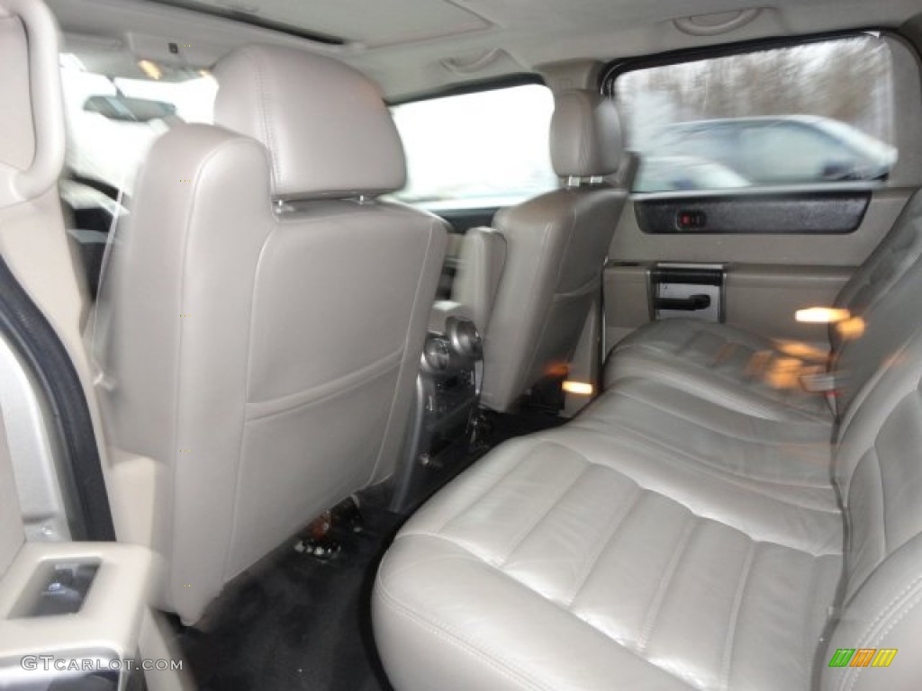 2003 Hummer H2 SUV Rear Seat Photo #78457520