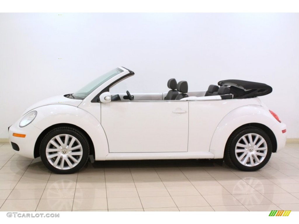 Candy White 2009 Volkswagen New Beetle 2.5 Convertible Exterior Photo #78458021