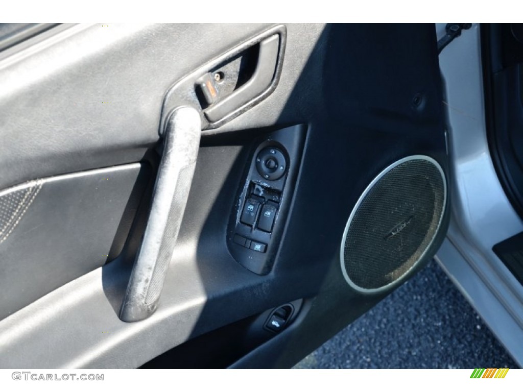 2003 Tiburon GT V6 - Super Silver / Black photo #18