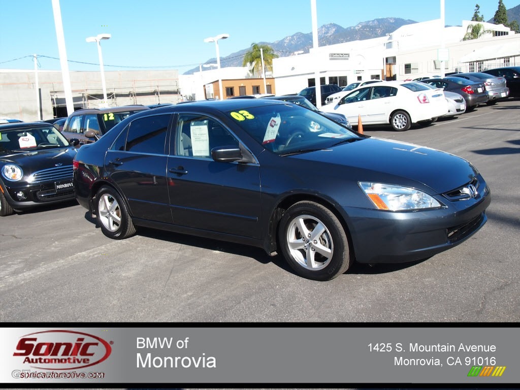 2003 Accord EX Sedan - Graphite Pearl / Gray photo #1