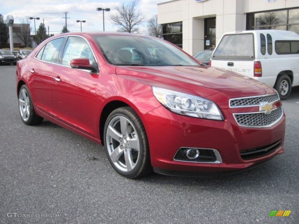 Crystal Red Tintcoat 2013 Chevrolet Malibu LTZ Exterior Photo #78459161