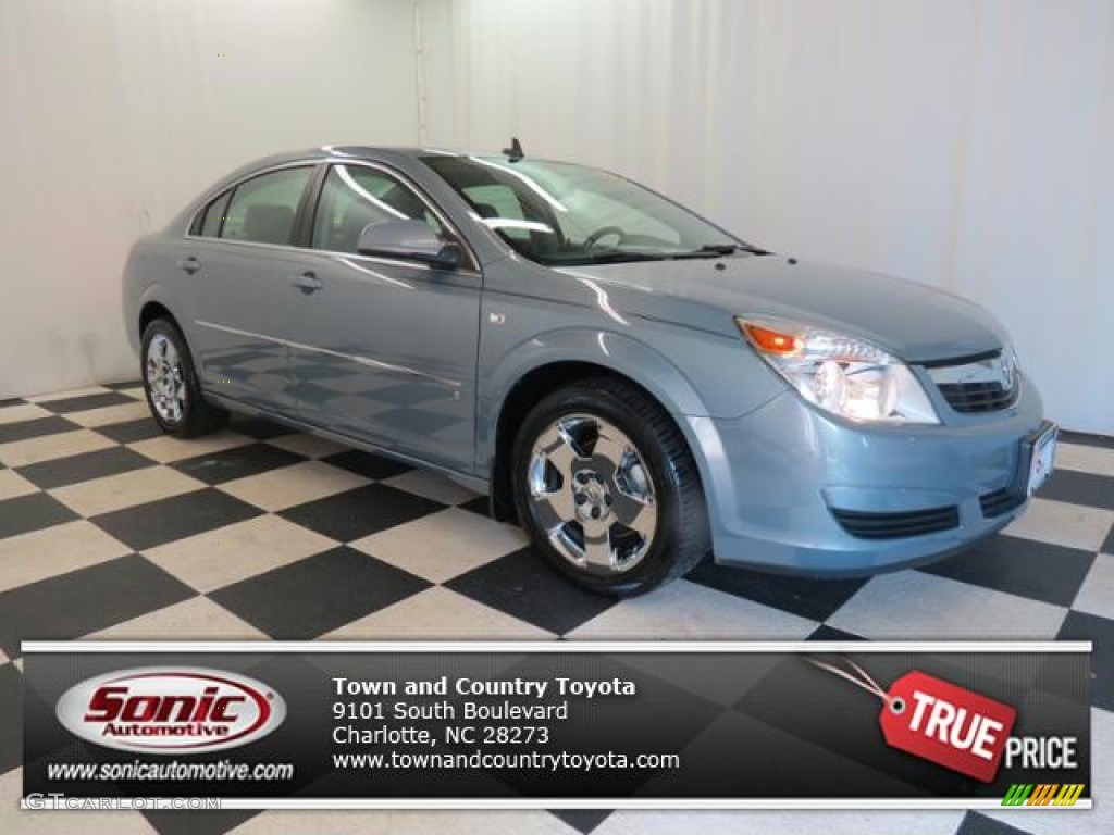 2007 Aura XE - Ocean Mist Metallic / Gray photo #1