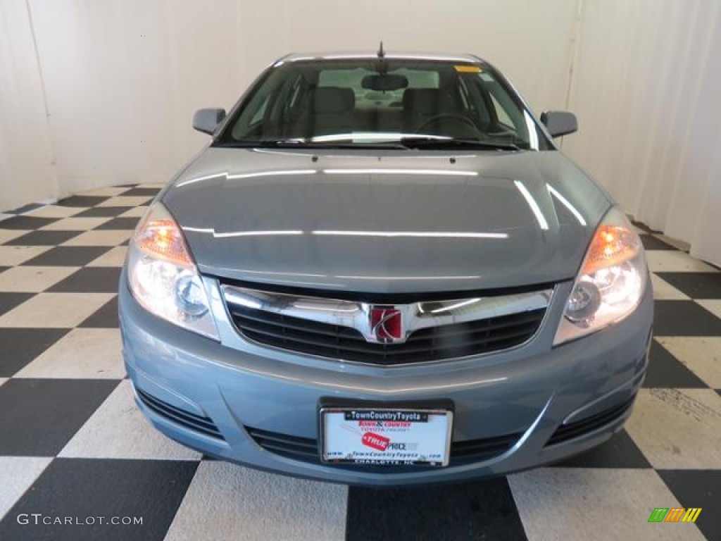 2007 Aura XE - Ocean Mist Metallic / Gray photo #2