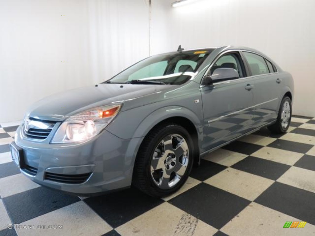 2007 Aura XE - Ocean Mist Metallic / Gray photo #3