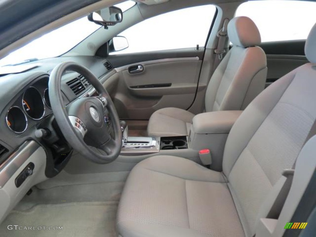 2007 Aura XE - Ocean Mist Metallic / Gray photo #8