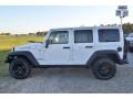 2013 Bright White Jeep Wrangler Unlimited Moab Edition 4x4  photo #2