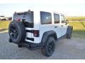 2013 Bright White Jeep Wrangler Unlimited Moab Edition 4x4  photo #4