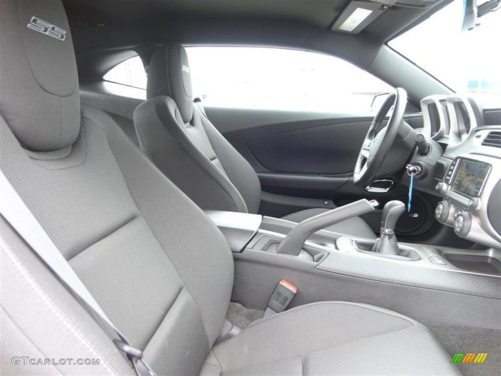 Black Interior 2013 Chevrolet Camaro SS Coupe Photo #78462219