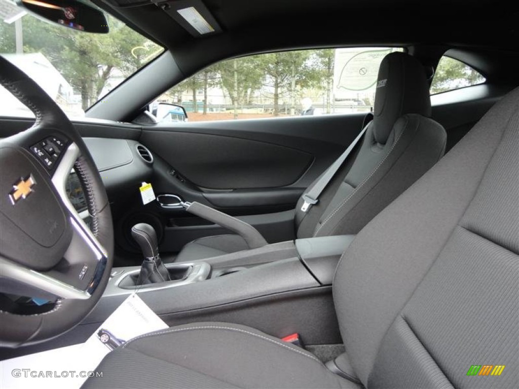 Black Interior 2013 Chevrolet Camaro SS Coupe Photo #78462292