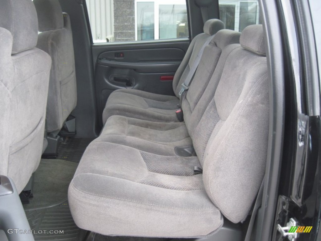 2007 Chevrolet Silverado 2500HD Classic LT Crew Cab 4x4 Rear Seat Photo #78462317