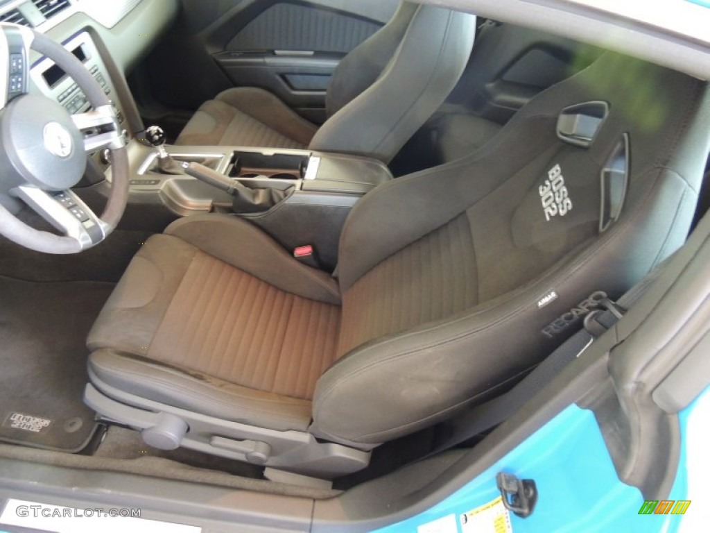 2013 Mustang Boss 302 - Grabber Blue / Charcoal Black/Recaro Sport Seats photo #4