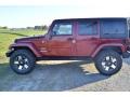 Deep Cherry Red Crystal Pearl - Wrangler Unlimited Sahara 4x4 Photo No. 2