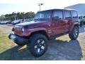 Deep Cherry Red Crystal Pearl - Wrangler Unlimited Sahara 4x4 Photo No. 12