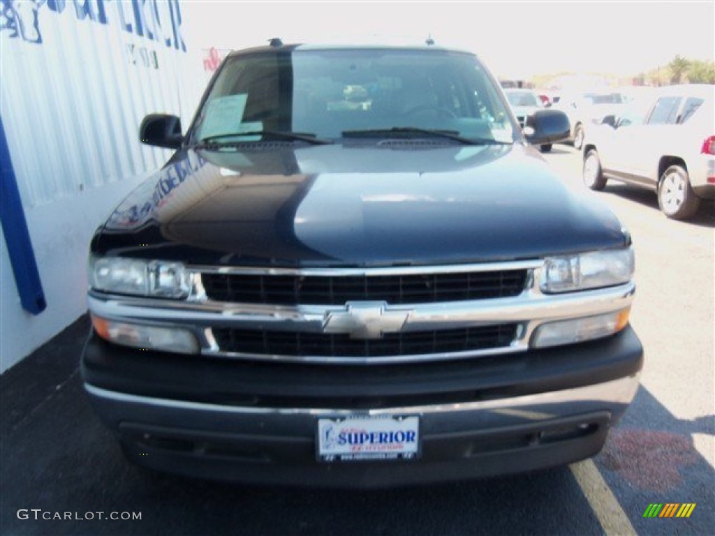 2005 Tahoe LT - Dark Blue Metallic / Tan/Neutral photo #2