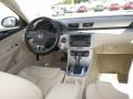 2010 Volkswagen Passat Cornsilk Beige Interior Dashboard Photo