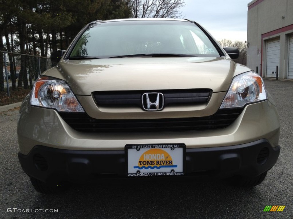 2009 CR-V LX 4WD - Borrego Beige Metallic / Ivory photo #2