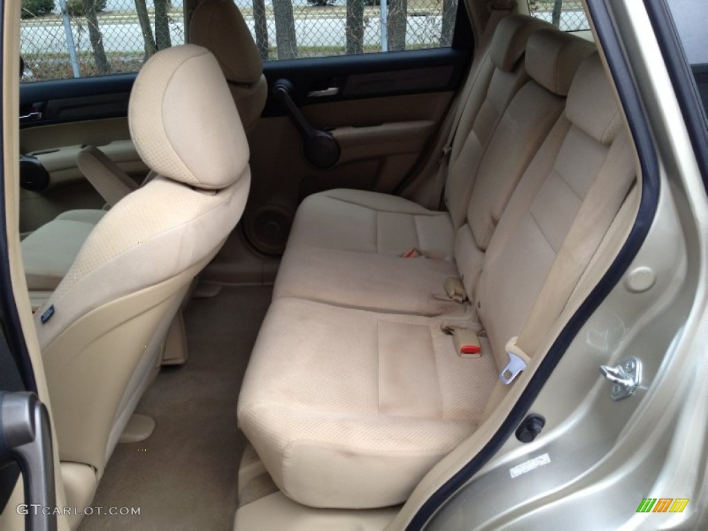 2009 CR-V LX 4WD - Borrego Beige Metallic / Ivory photo #7