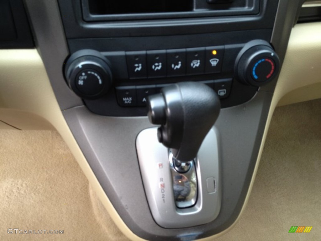 2009 CR-V LX 4WD - Borrego Beige Metallic / Ivory photo #13