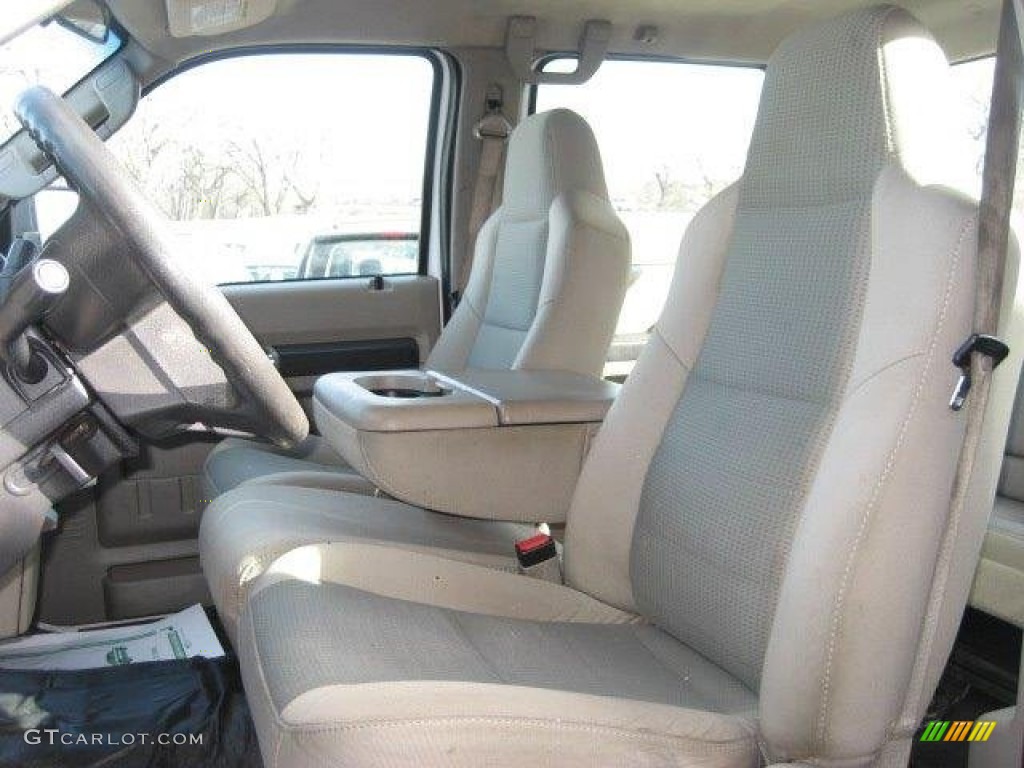 2008 Ford F350 Super Duty XLT Crew Cab 4x4 Front Seat Photo #78465279