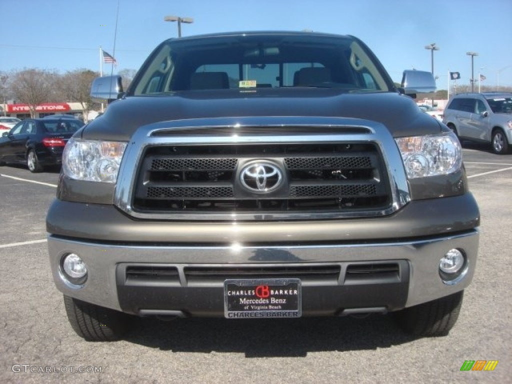 2013 Tundra Double Cab 4x4 - Pyrite Mica / Sand Beige photo #8