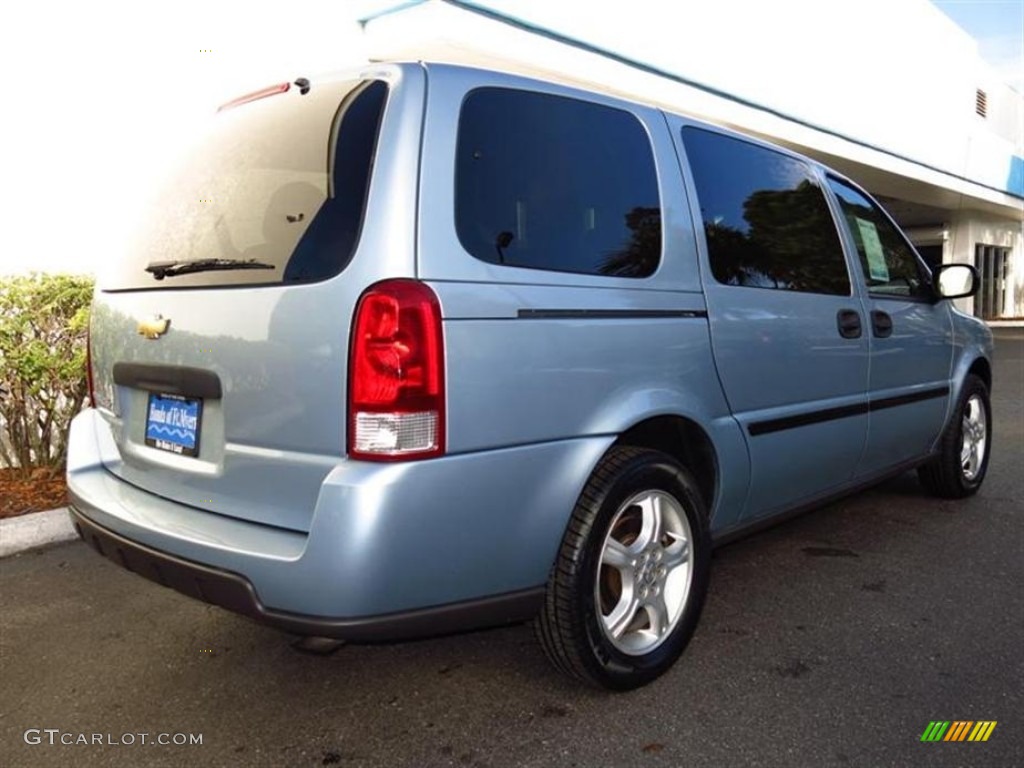 2007 Uplander LS - Polar Blue Metallic / Medium Gray photo #3