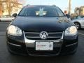 2009 Black Uni Volkswagen Jetta TDI SportWagen  photo #2