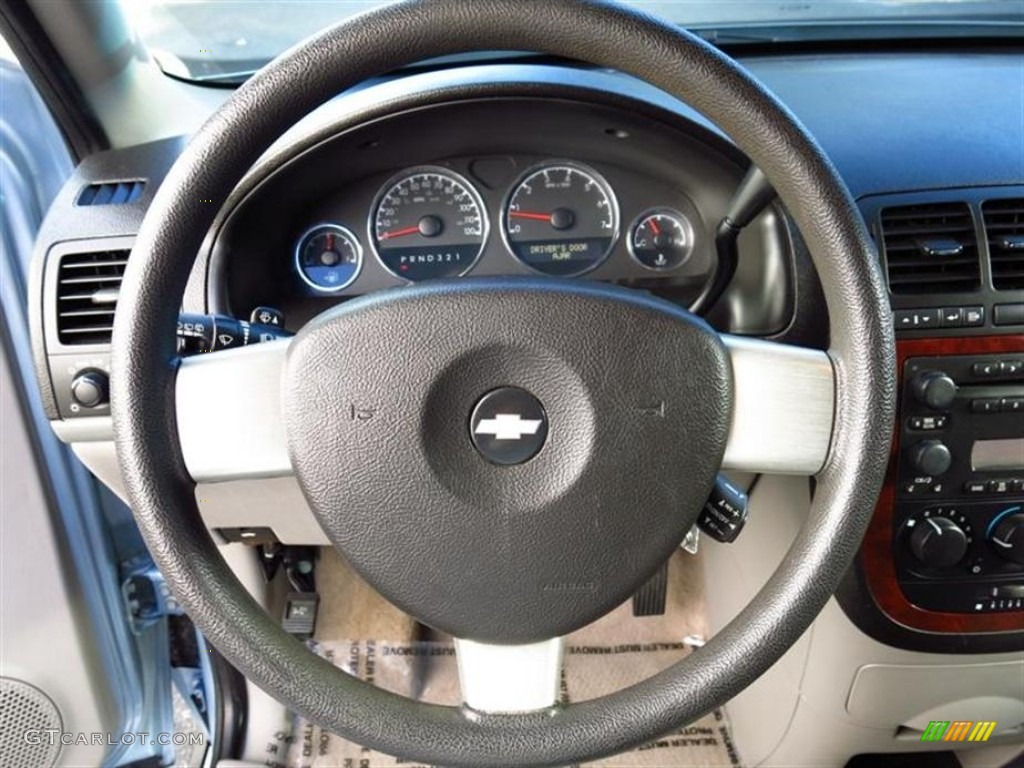 2007 Chevrolet Uplander LS Medium Gray Steering Wheel Photo #78466157
