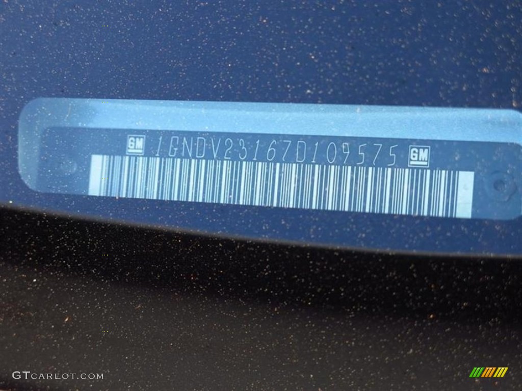 2007 Uplander LS - Polar Blue Metallic / Medium Gray photo #26