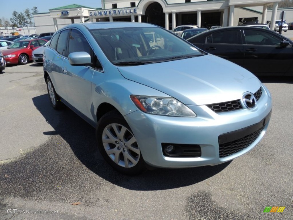 Icy Blue Metallic Mazda CX-7