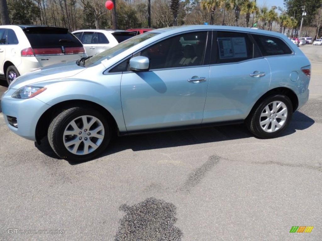 Icy Blue Metallic 2008 Mazda CX-7 Grand Touring Exterior Photo #78466376