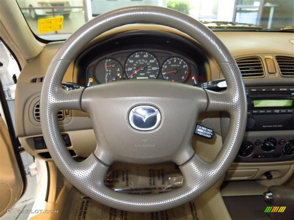 2001 Mazda Protege DX Steering Wheel Photos