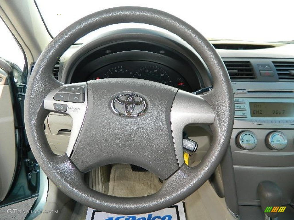 2008 Camry LE - Jasper Green Pearl / Bisque photo #9