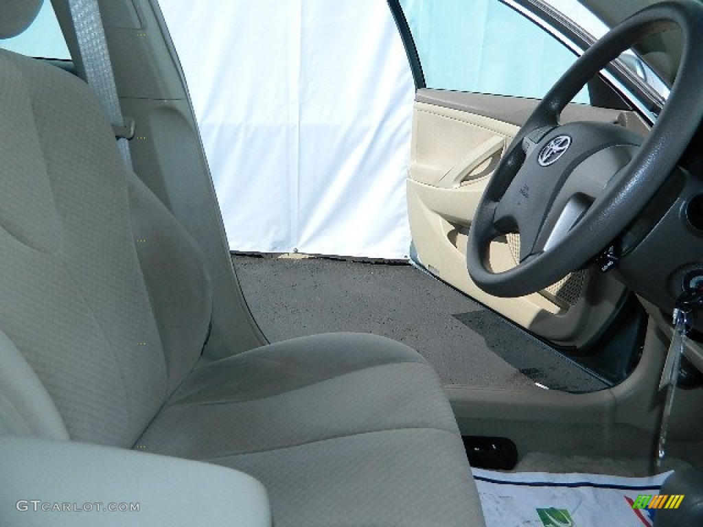 2008 Camry LE - Jasper Green Pearl / Bisque photo #13