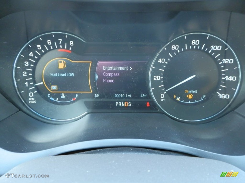 2013 Lincoln MKZ 2.0L EcoBoost FWD Gauges Photo #78467582