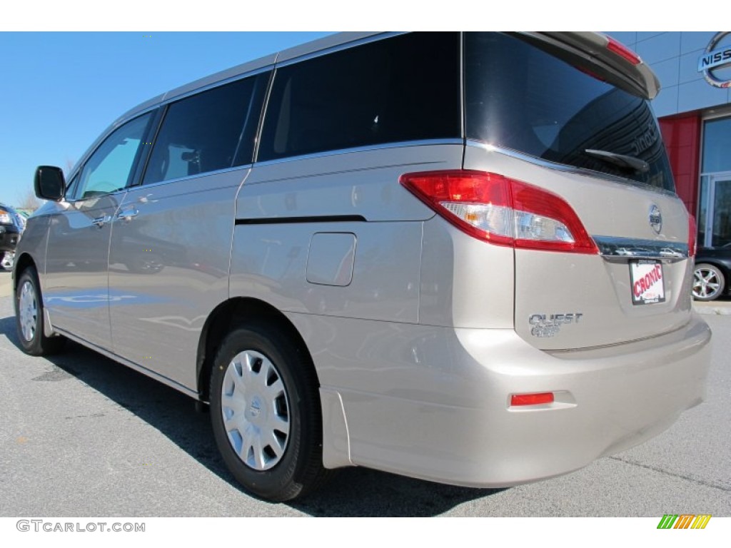 2012 Quest 3.5 S - Titanium Beige / Beige photo #3