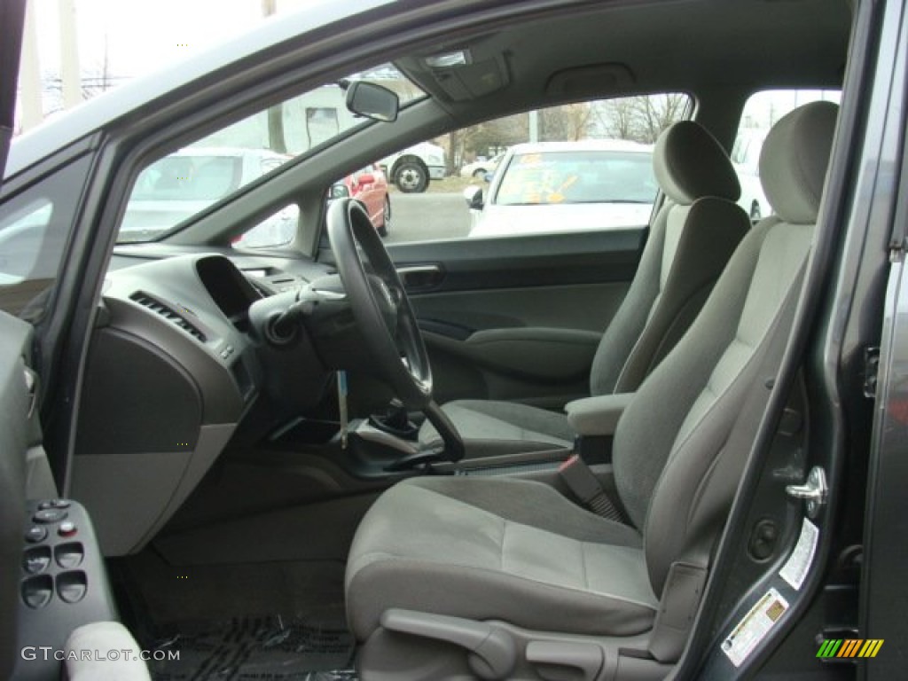 Gray Interior 2011 Honda Civic LX Sedan Photo #78468460