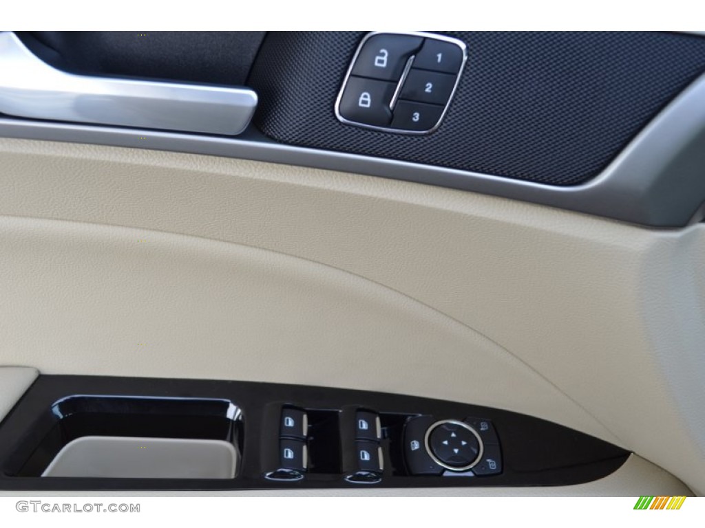 2013 Fusion Hybrid SE - Ruby Red Metallic / Dune photo #9
