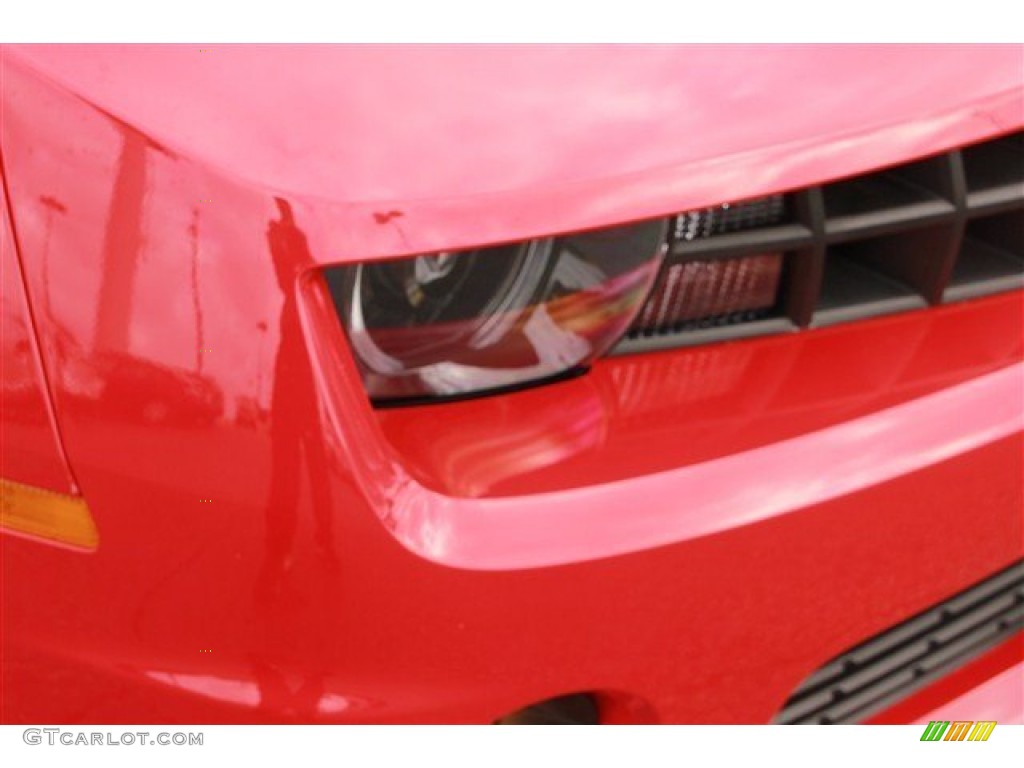 2011 Camaro SS/RS Coupe - Victory Red / Black photo #3