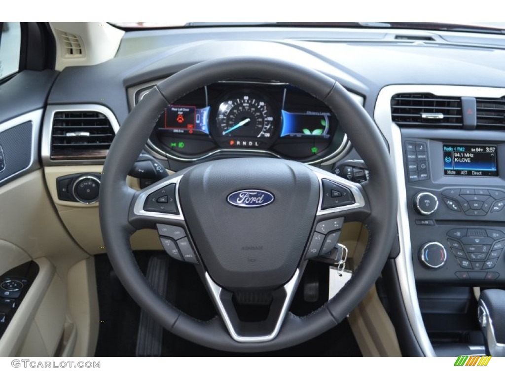 2013 Ford Fusion Hybrid SE Steering Wheel Photos