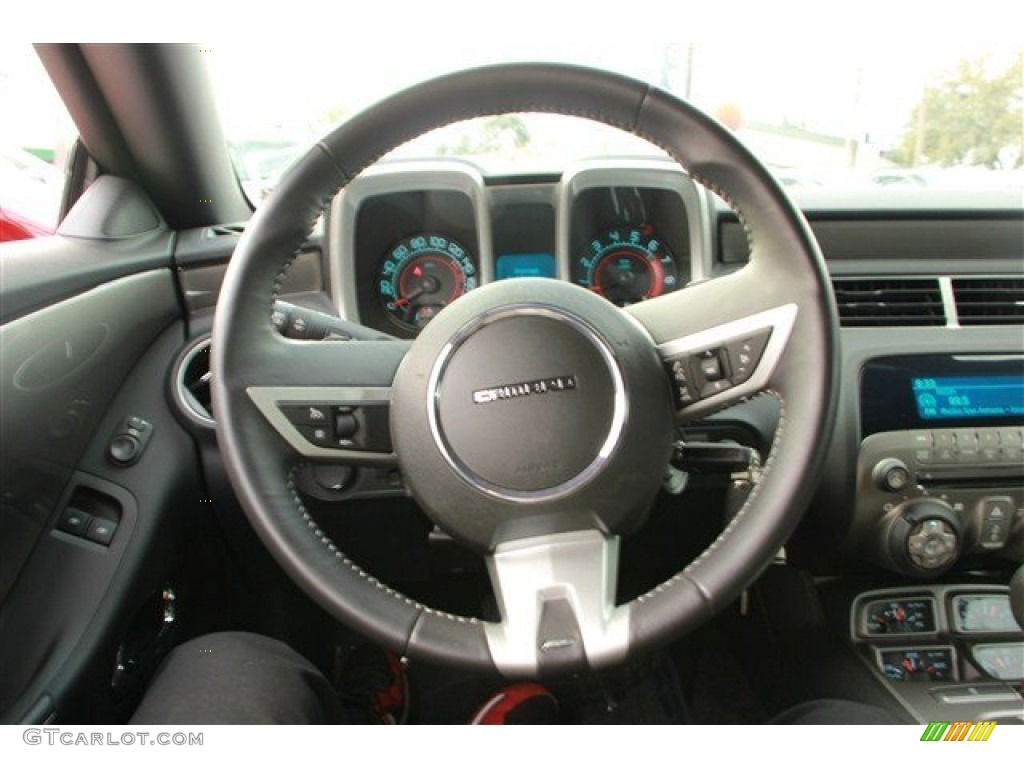 2011 Camaro SS/RS Coupe - Victory Red / Black photo #15