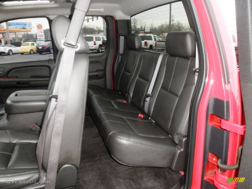 2009 Chevrolet Silverado 2500HD LTZ Extended Cab 4x4 Rear Seat Photos