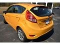 2011 Yellow Blaze Metallic Tri-Coat Ford Fiesta SES Hatchback  photo #7