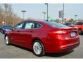 Ruby Red Metallic 2013 Ford Fusion Hybrid SE Exterior