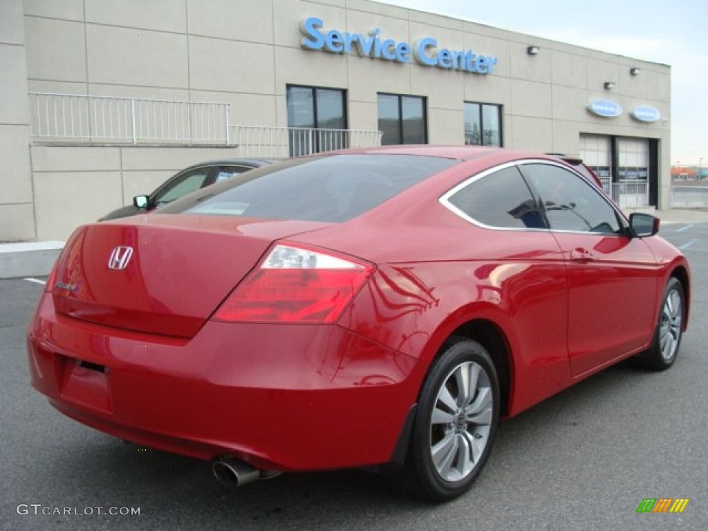 2009 Accord EX Coupe - San Marino Red / Ivory photo #4