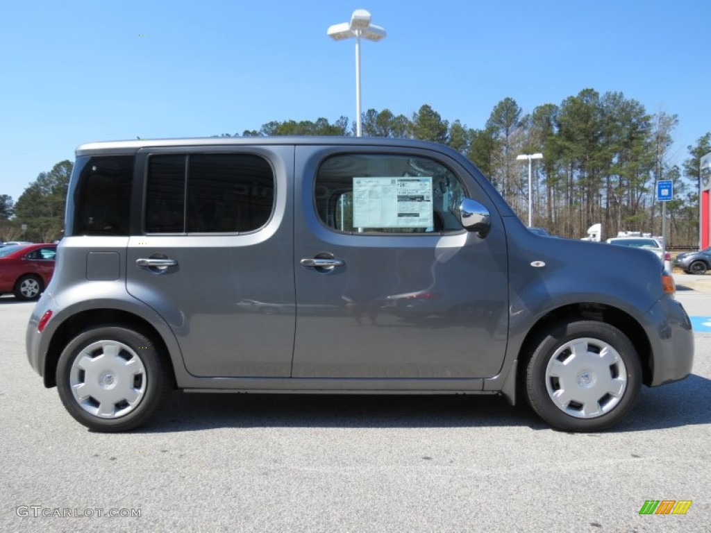 Gun Metallic 2013 Nissan Cube 1.8 S Exterior Photo #78472159